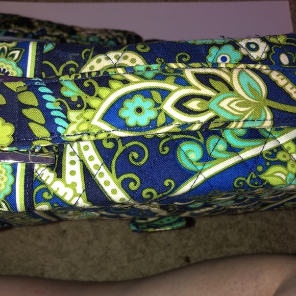 Vera Bradley Rhythm and Blues Attaché Case - Picture 2 of 5